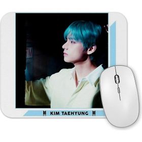 Baskı Dükkanı Bts V Lights Oil Paint Mouse Pad