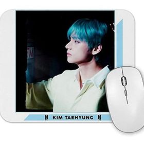 Baskı Dükkanı Bts V Lights Oil Paint Mouse Pad