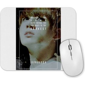Baskı Dükkanı Bts Wings Jungkook Mouse Pad