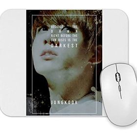 Baskı Dükkanı Bts Wings Jungkook Mouse Pad