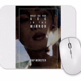 Baskı Dükkanı Bts Wings Rap Monster Mouse Pad