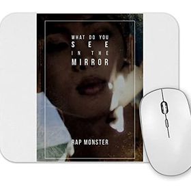 Baskı Dükkanı Bts Wings Rap Monster Mouse Pad