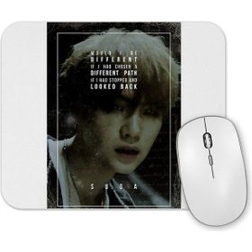 Baskı Dükkanı Bts Wings Suga Mouse Pad