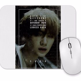 Baskı Dükkanı Bts Wings Suga Mouse Pad