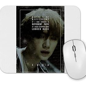 Baskı Dükkanı Bts Wings Suga Mouse Pad