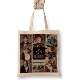 Baskı Dükkanı Bts You Never Walk Alone Bez Çanta
