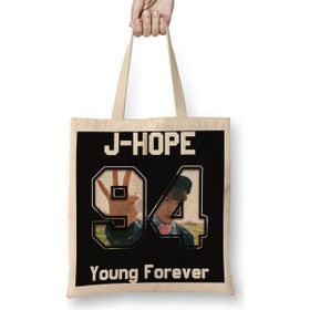 Baskı Dükkanı Bts Young Forever Jhope Bez Çanta