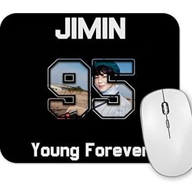 Baskı Dükkanı Bts Young Forever Jimin Mouse Pad