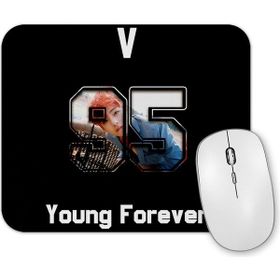 Baskı Dükkanı Bts Young Forever V Mouse Pad