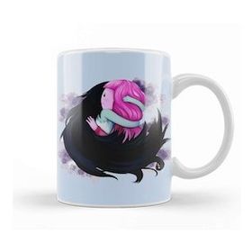 Baskı Dükkanı Bubbline Hug From Episode Come Along With Me Adventure Time 01 Kupa