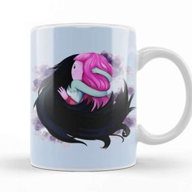 Baskı Dükkanı Bubbline Hug From Episode Come Along With Me Adventure Time Kupa