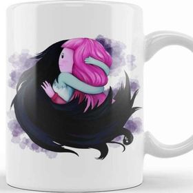 Baskı Dükkanı Bubbline Hug From Episode Come Along With Me Adventure Time Kupa
