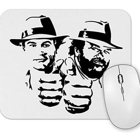 Baskı Dükkanı Bud Spencer And Terence Hill Mouse Pad