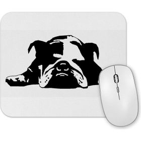 Baskı Dükkanı Bulldog Pug Köpek Mouse Pad