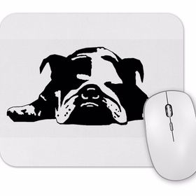 Baskı Dükkanı Bulldog Pug Köpek Mouse Pad