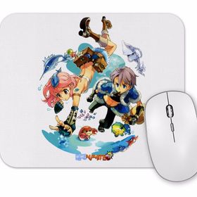 Baskı Dükkanı Bulldog Yoga Pug Köpek Mouse Pad