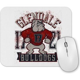 Baskı Dükkanı Bullgods Pug Köpek Mouse Pad