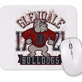 Baskı Dükkanı Bullgods Pug Köpek Mouse Pad