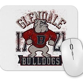 Baskı Dükkanı Bullgods Pug Köpek Mouse Pad