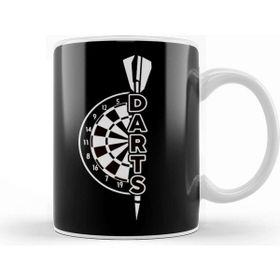 Baskı Dükkanı Bullseye Dartboard Skull Darts Player Dart Team Throwing Kupa