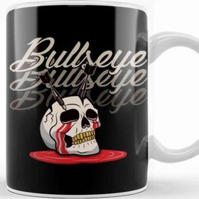 Baskı Dükkanı Bullseye Skull Dart Arrow Dartboard Darts Player Dartist Kupa