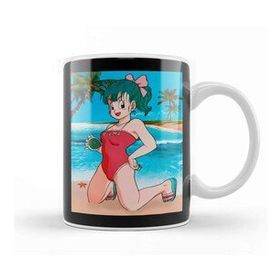 Baskı Dükkanı Bulma Classic Anime Girl Beach Swimsuit Kupa