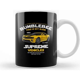 Baskı Dükkanı Bumblebee Porselen Kupa