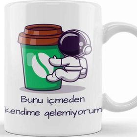 Baskı Dükkanı Bunu Içmeden Kendime Gelemiyorum Kupa