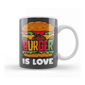 Baskı Dükkanı Burger Is Love Kupa