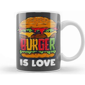Baskı Dükkanı Burger Is Love Kupa