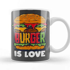 Baskı Dükkanı Burger Is Love Kupa