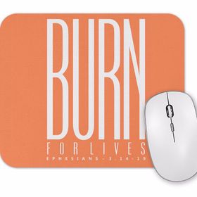 Baskı Dükkanı Burn Mouse Pad