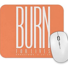 Baskı Dükkanı Burn Mouse Pad