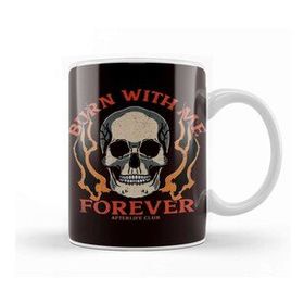 Baskı Dükkanı Burn With Me Forever Hell Kupa