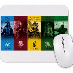Baskı Dükkanı Büyük Turan Ülküsü Mouse Pad
