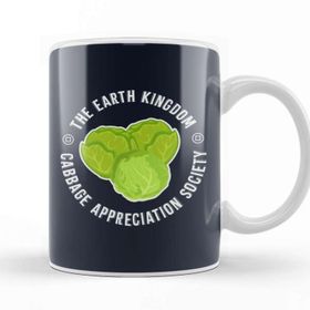 Baskı Dükkanı Cabbage Society Avatar The Last Airbender Kupa