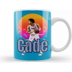 Baskı Dükkanı Cade Cunningham Vintage Art Legend Basketball Gift Kupa