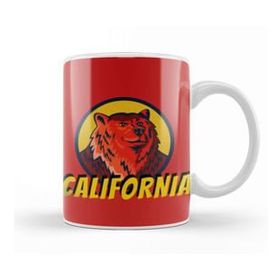 Baskı Dükkanı California Bear Love Kupa