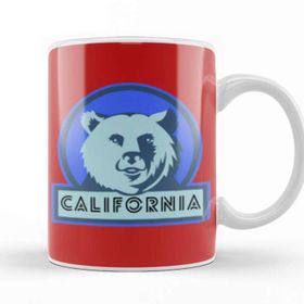Baskı Dükkanı California Bear Love Kupa