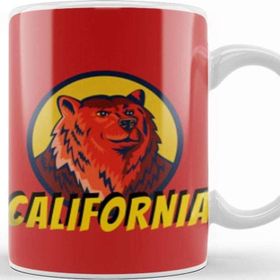Baskı Dükkanı California Bear Love Kupa