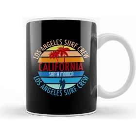 Baskı Dükkanı California Los Angeles Surf Crew Santa Monica Kupa