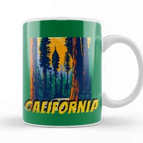 Baskı Dükkanı California Style Art Kupa