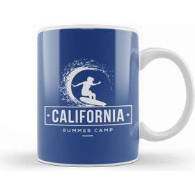 Baskı Dükkanı California Summer Surf Camp Kupa