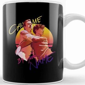 Baskı Dükkanı Call Me By Your Name Retro Sunset Kupa
