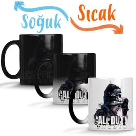 Baskı Dükkanı Call of Duty Garra Sihirli Porselen Kupa