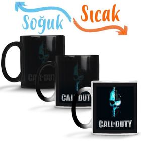 Baskı Dükkanı Call of Duty Garra Sihirli Porselen Kupa