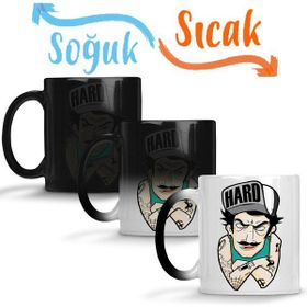 Baskı Dükkanı Camisa Hard Sihirli Porselen Kupa
