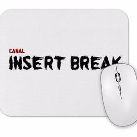 Baskı Dükkanı Canal Insert Break Mouse Pad