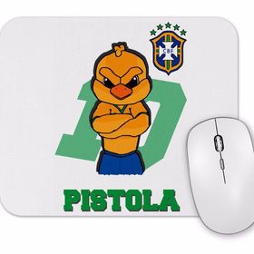 Baskı Dükkanı Canarinho Pistola Mouse Pad