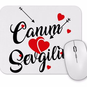 Baskı Dükkanı Canım Sevgilim Mouse Pad